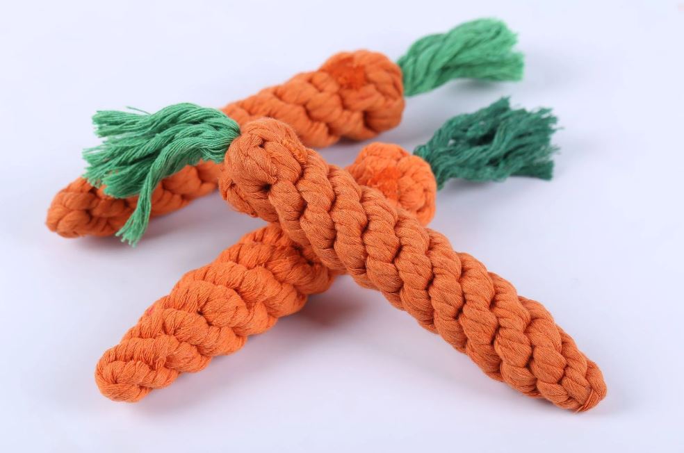Carrot Rope Toy  Frenchies Community